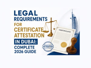 Legal Requirements for Certificate Attestation in Dubai: Complete 2026 Guide